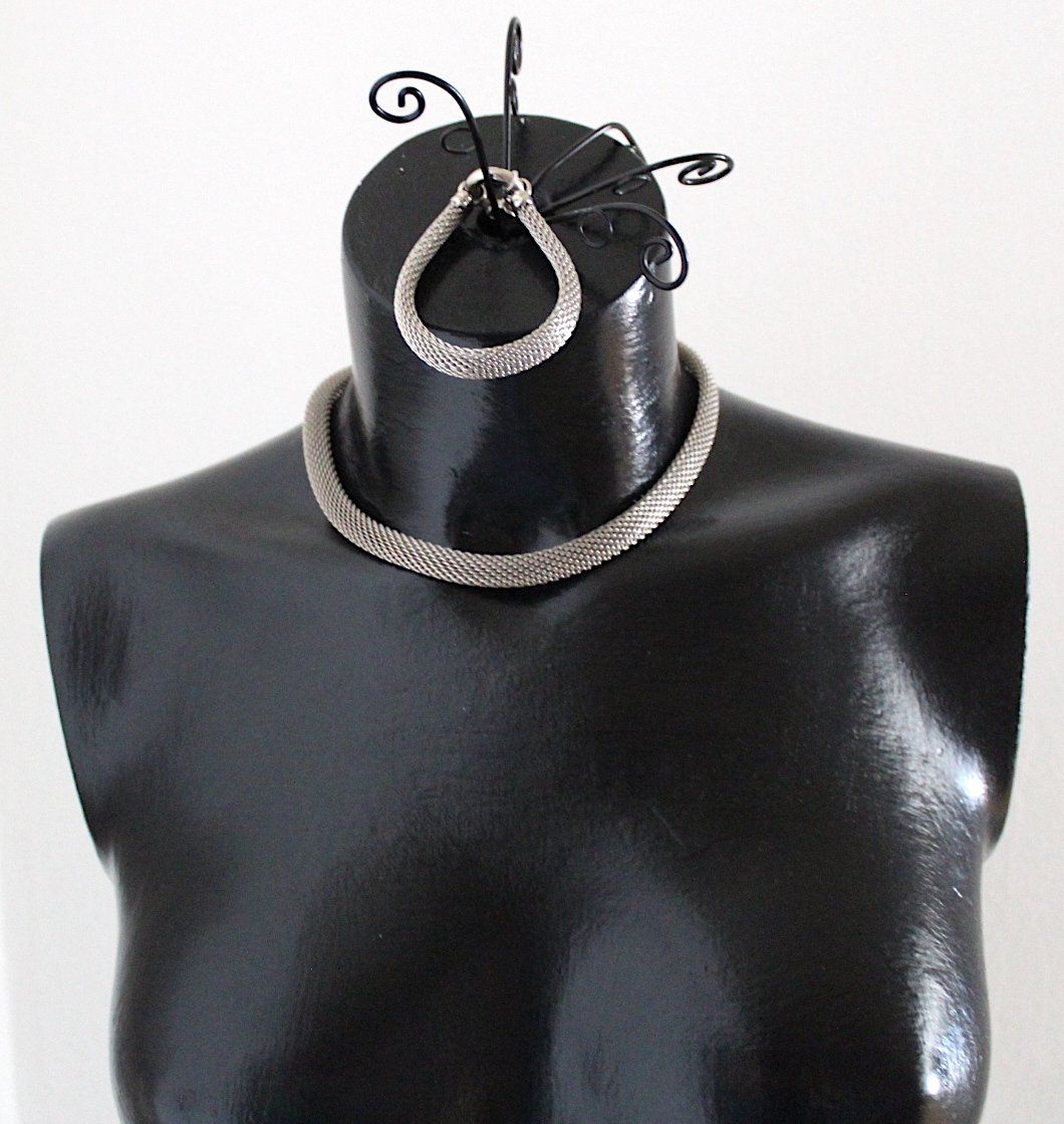Altri gioielli: Schmuck Set = Kette und Armband – Usato da Locarno venduto da madame-tus-sauds