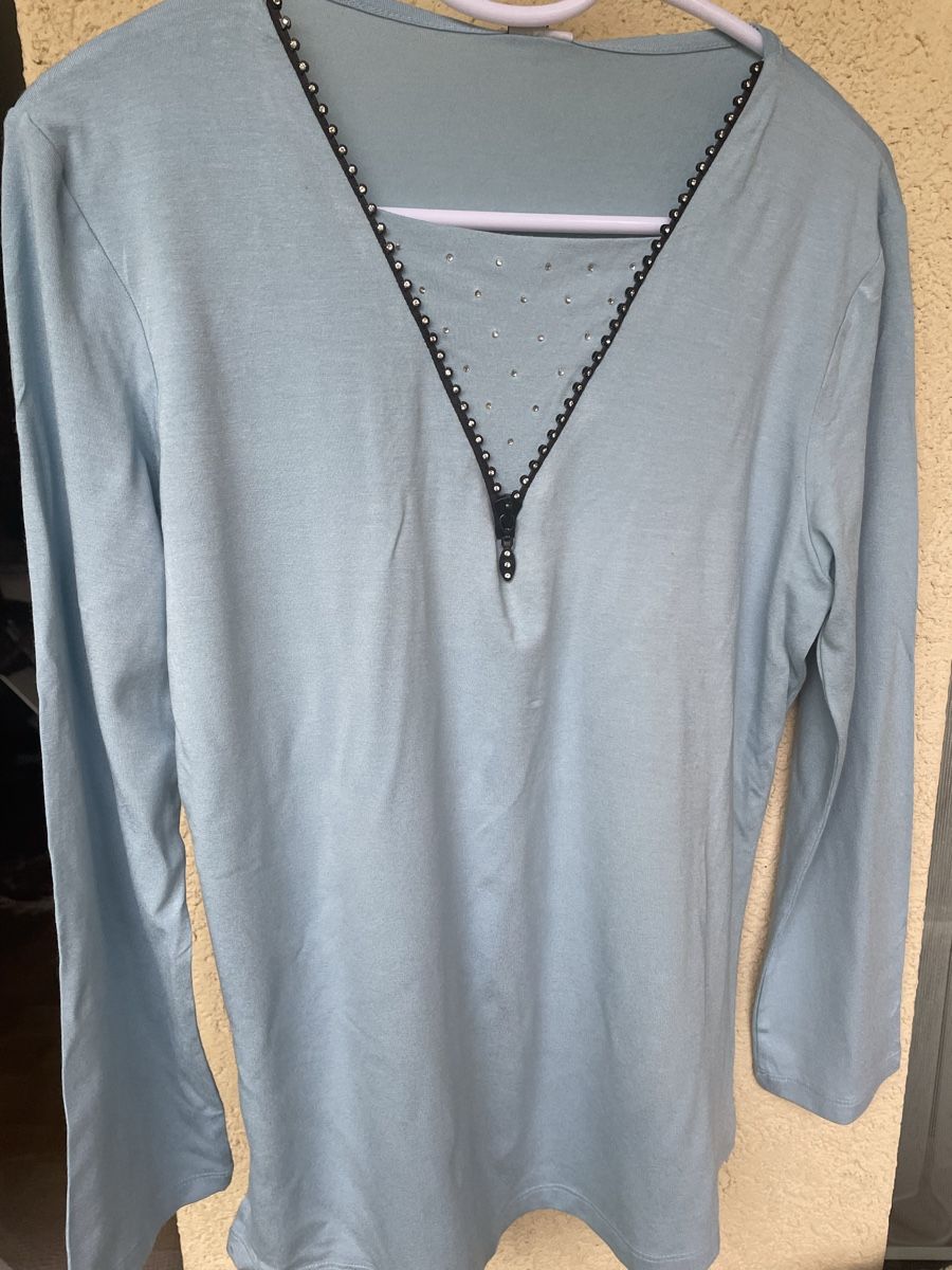 Pullover & Sweatshirts: langärmiger feiner Pullover Caro Lady – Neu (gemäss Beschreibung) aus Au/ZH von markthallerapperswil