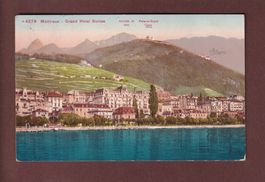 MONTREUX depuis le Lac
