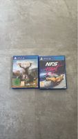 PS4 Spiele The Hunter und NFS Heat
