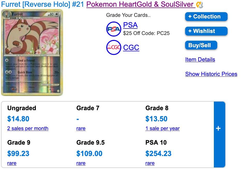 Pokémon Carte collezionabili: Wiesenior Rare Reverse Holo & Rare 21 – Usato da Zürich venduto da PEACECOCOON 3