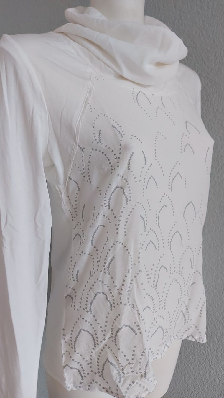 Nile Camicette: Nile Bluse Shirt mit Seide,Neu – Nuovo (secondo la descrizione) da langenthal venduto da rundholz7 3
