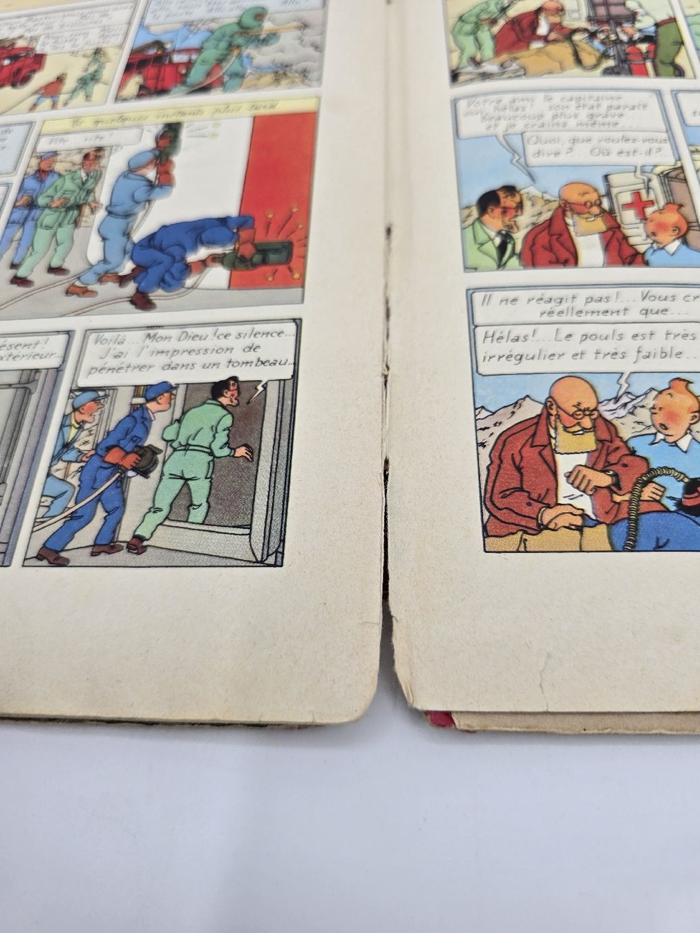 Fumetti: Tintin - On a marché sur la lune  – Usato da Bière venduto da BellayServices 8