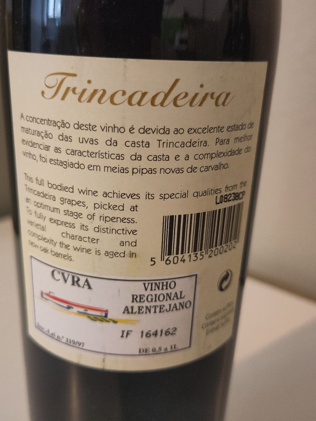 Vins: 4 FL. Vila Santa "Trincadeira" 2007 – Neuf (Voir description) à Basel par Morgenmuffel 3