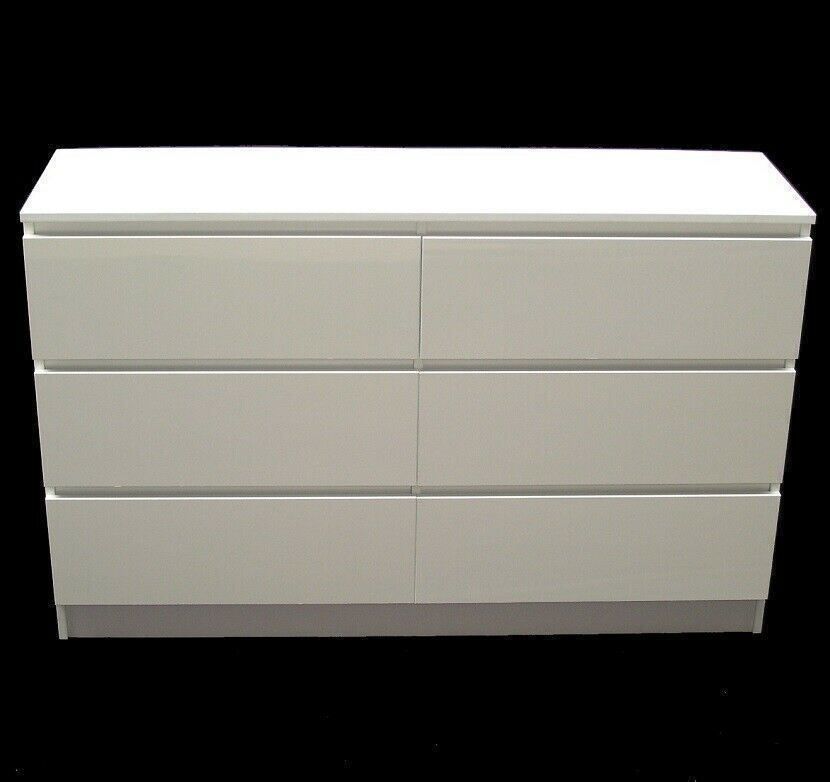 Kommoden: 57048 - Hochglanz Sideboard mit 6 Schubladen Kommode Schrank – Neu und originalverpackt aus Wallenwil von toesstal-vertrieb 2