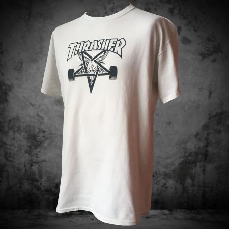 T-Shirt Thrasher Magazine White Men L