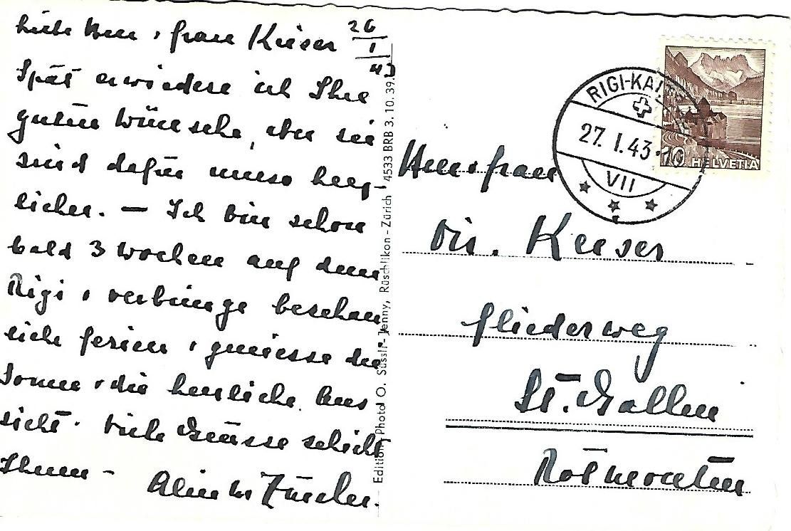 Cartoline postali: Rigi Skilift – Usato da Wetzikon ZH venduto da Brulu100 1