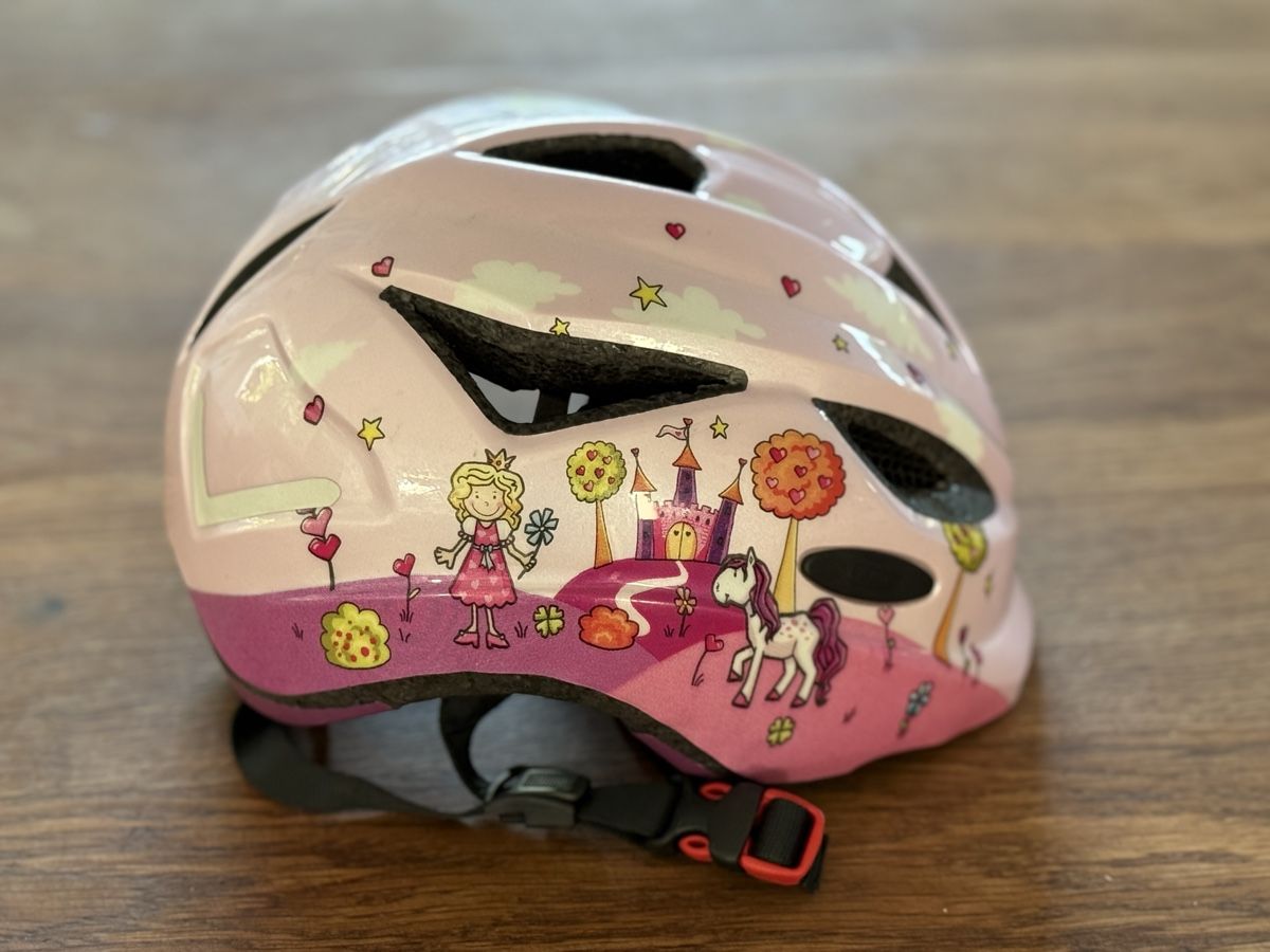 Abus Caschi: Velohelm, Prinzessin Design – Usato da Bertschikon Gossau venduto da S.Tenini