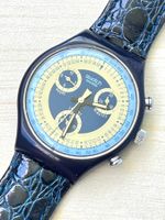 Coole Swatch Chrono Uhr für den Sommer.