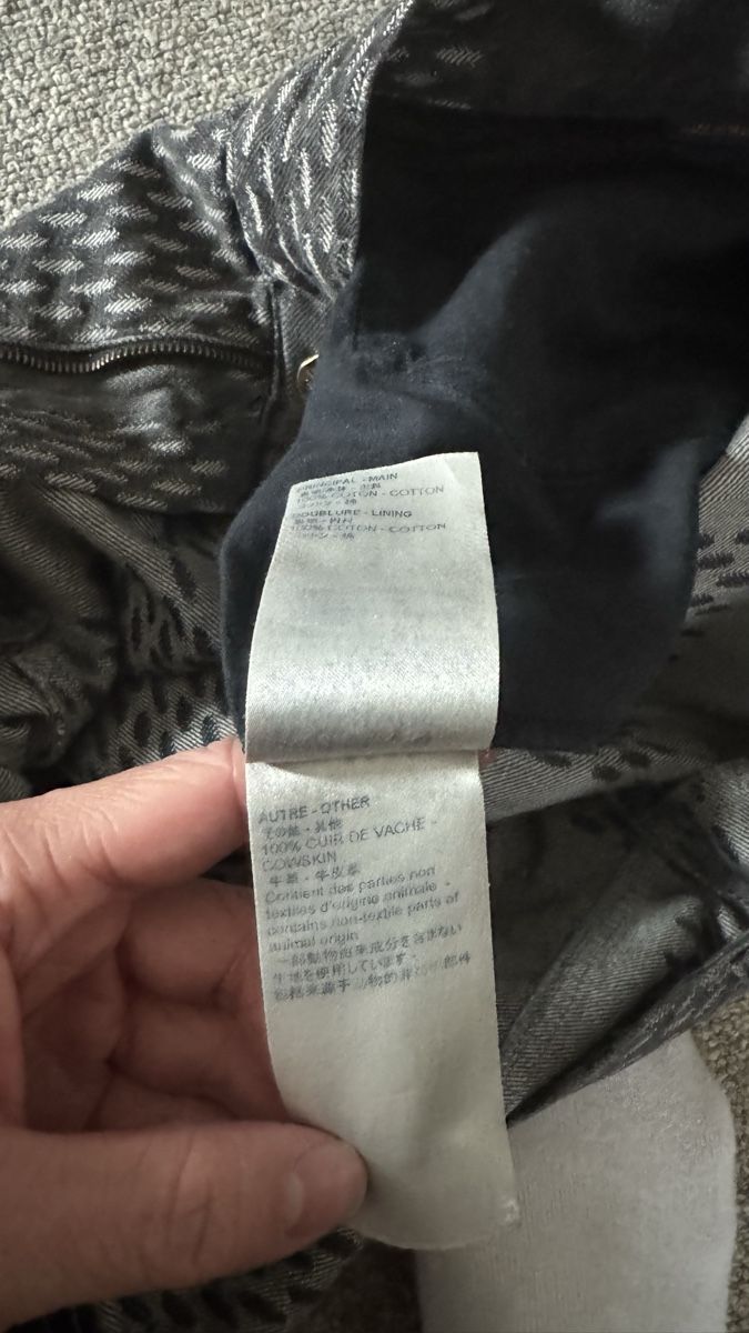 Pantaloni: Louis Vuitton x Nigo denim pants – Usato da Rotkreuz venduto da pas_kwk9 4