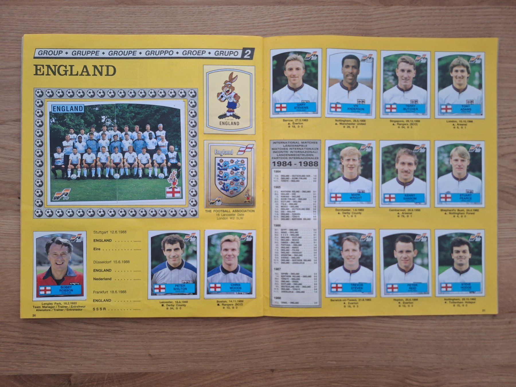 Panini Albums: PANINI EURO 1988 – D'occasion à St. Gallen par Matrix023 6