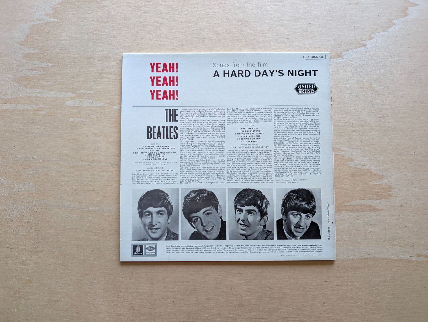 Dischi in vinile: The Beatles – Yeah! Yeah!   D 69 – Usato da Ebikon venduto da kisuM 1