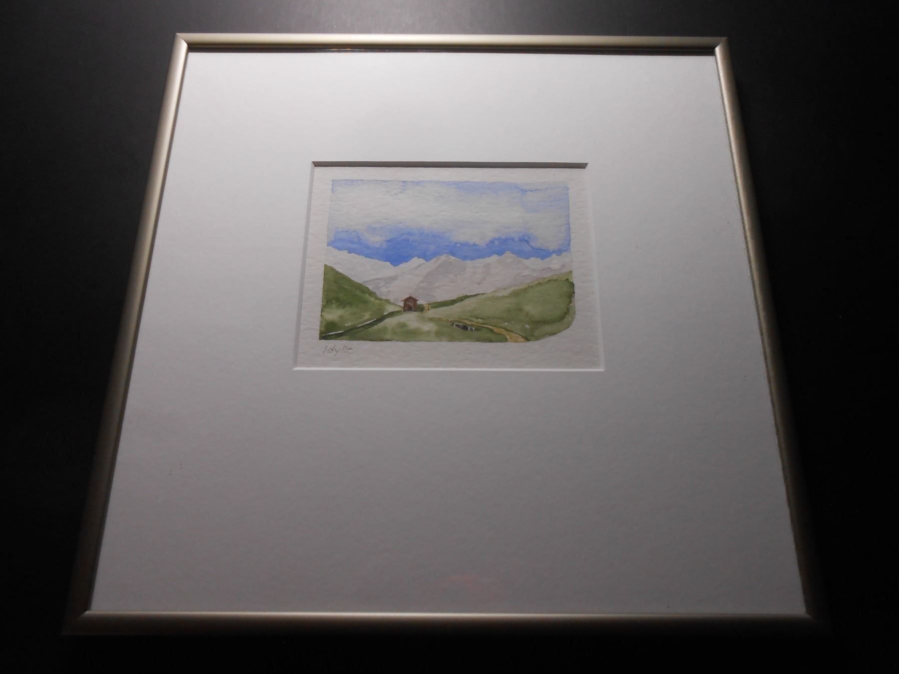 Dipinti: Aquarell CH "IDYLLE" GR - (R) – Nuovo e nell'imballaggio originale da Hallwil venduto da pkaiser44 3