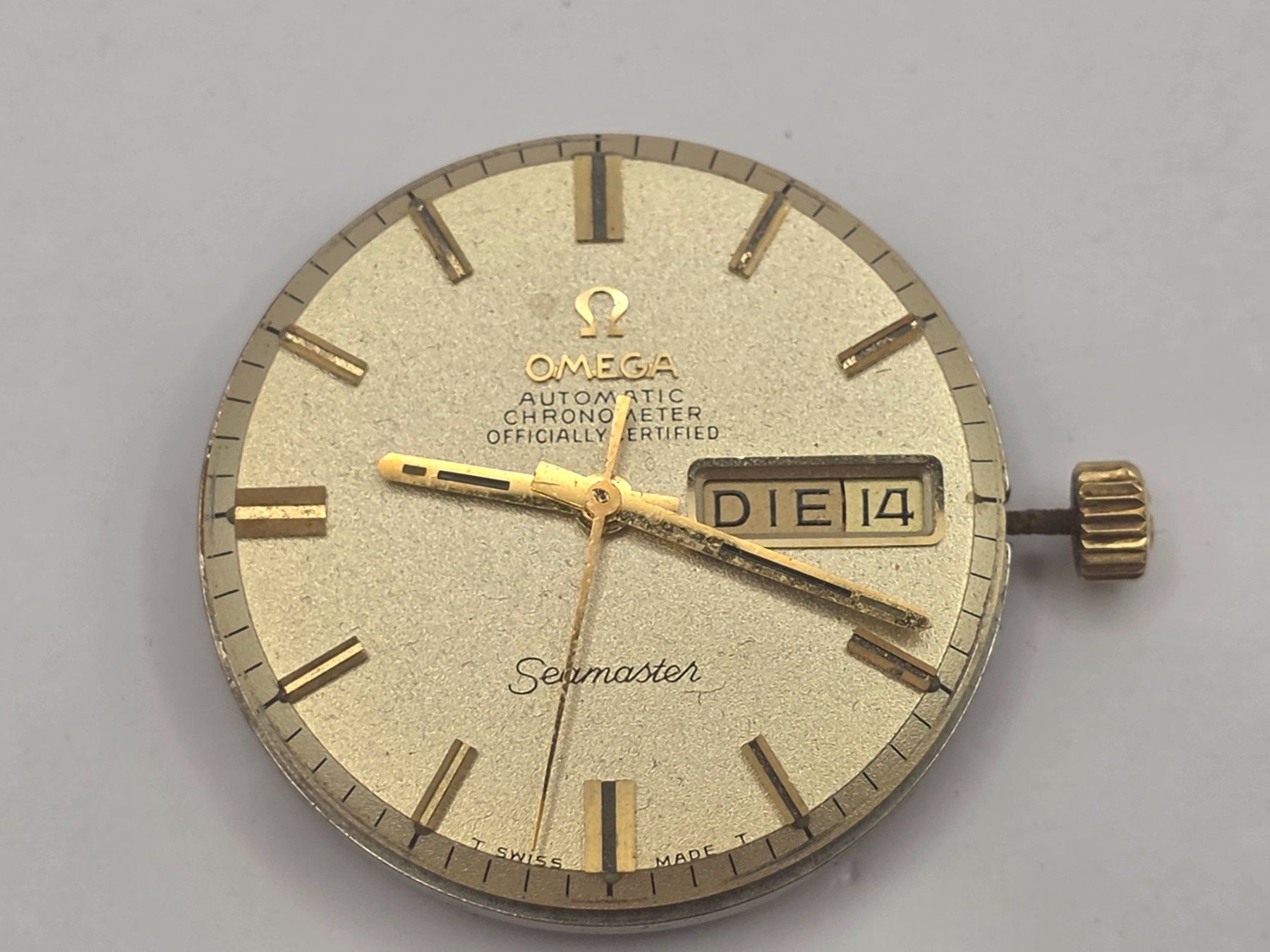 Omega Montres: Omega Seamaster Uhrwerk mit Datumsanzeige – Défectueux à Dietikon par deineSolutions 2
