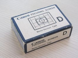 CANON Focusing Screen D für F-1
