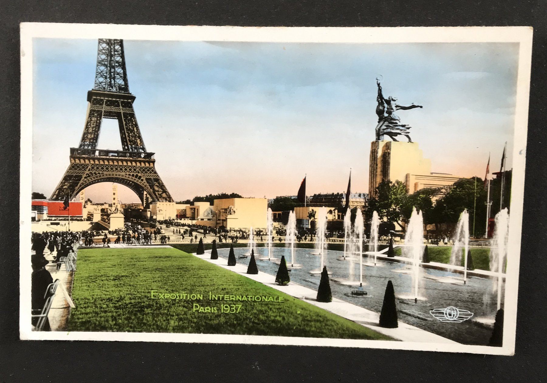 Ansichtskarten: ANTIKE AK PARIS EXPO 1937 – Gebraucht aus Ostermundigen von wini63