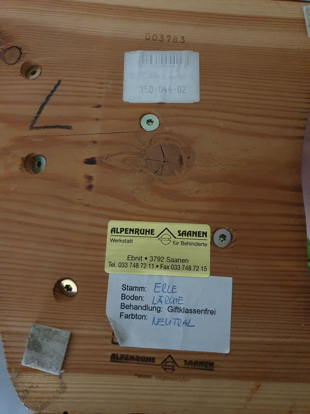 Basi per albero di Natale: CD Halter/ Ständer aus Erle – Usato da Oberdorf BL venduto da BaldenEagle 3
