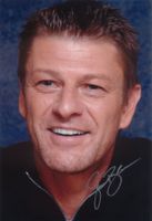 Original Autogramm von SEAN BEAN auf Großfoto