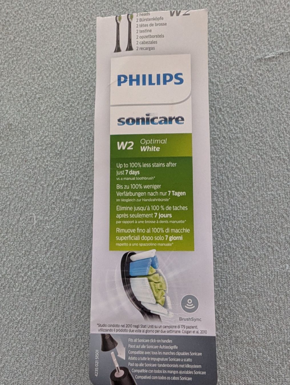 Altro per la casa: Philips Sonicare W2 Optimal White Ersatzbuerstenkopf – Nuovo (secondo la descrizione) da Heerbrugg venduto da Shuyin