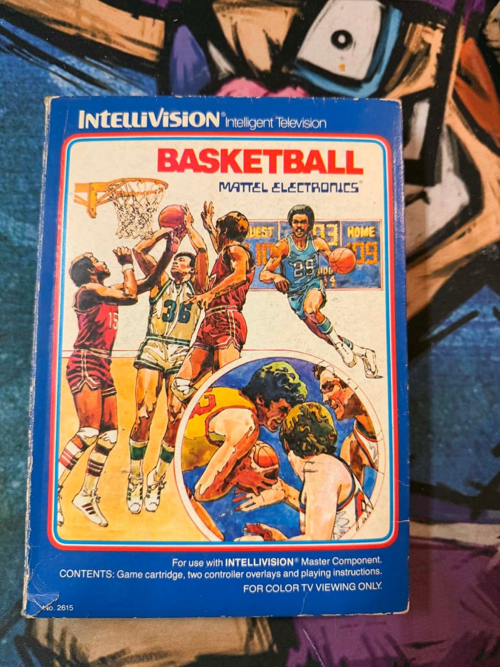 Giochi: Basketball Mattel Intellivision – Usato da Giubiasco venduto da Ticinerd