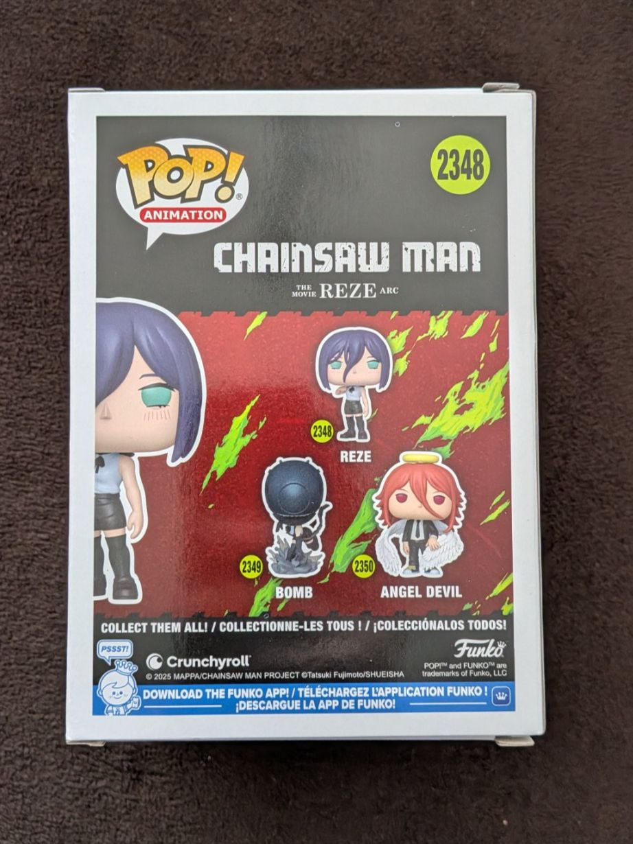 Funko Statuette: Funko Pop! Chainsaw Man - Reze #2348 – Nuovo e nell'imballaggio originale da Obfelden venduto da RCO85 2