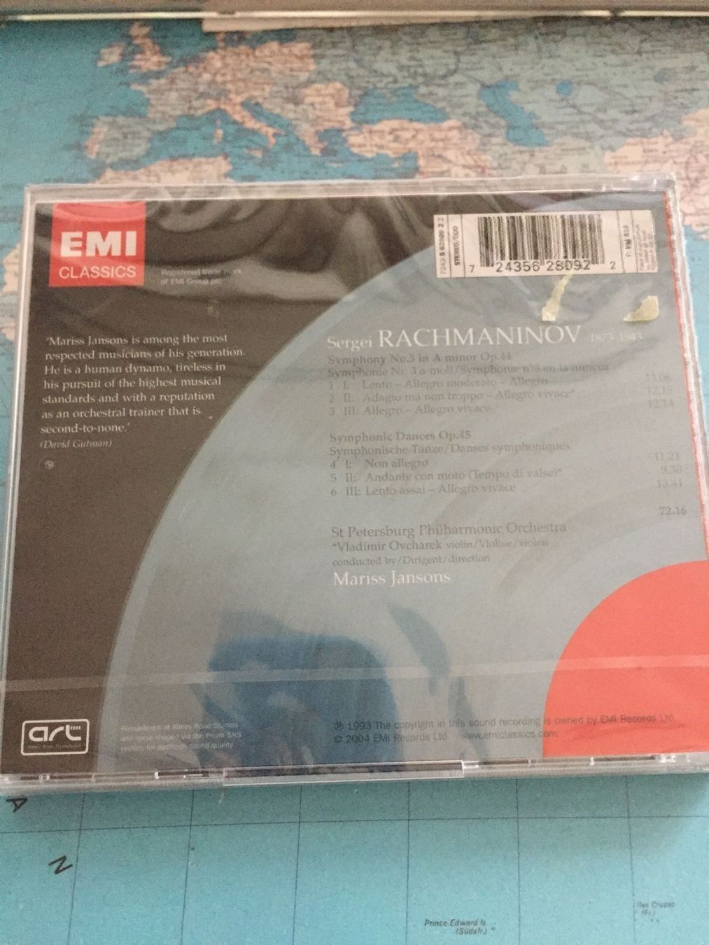 CDs: Mariss Janson - Symphony No.3 – Neuf avec emballage d'origine à Rüti ZH par alumedien 1
