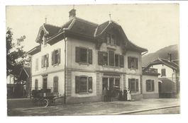 Landquart (GR) Konsum Rhätia - Belegschaft - Foto-AK - 1912