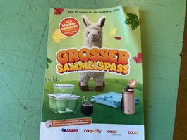 Coop Sammelmarken  1 volle Karte 40 Marken