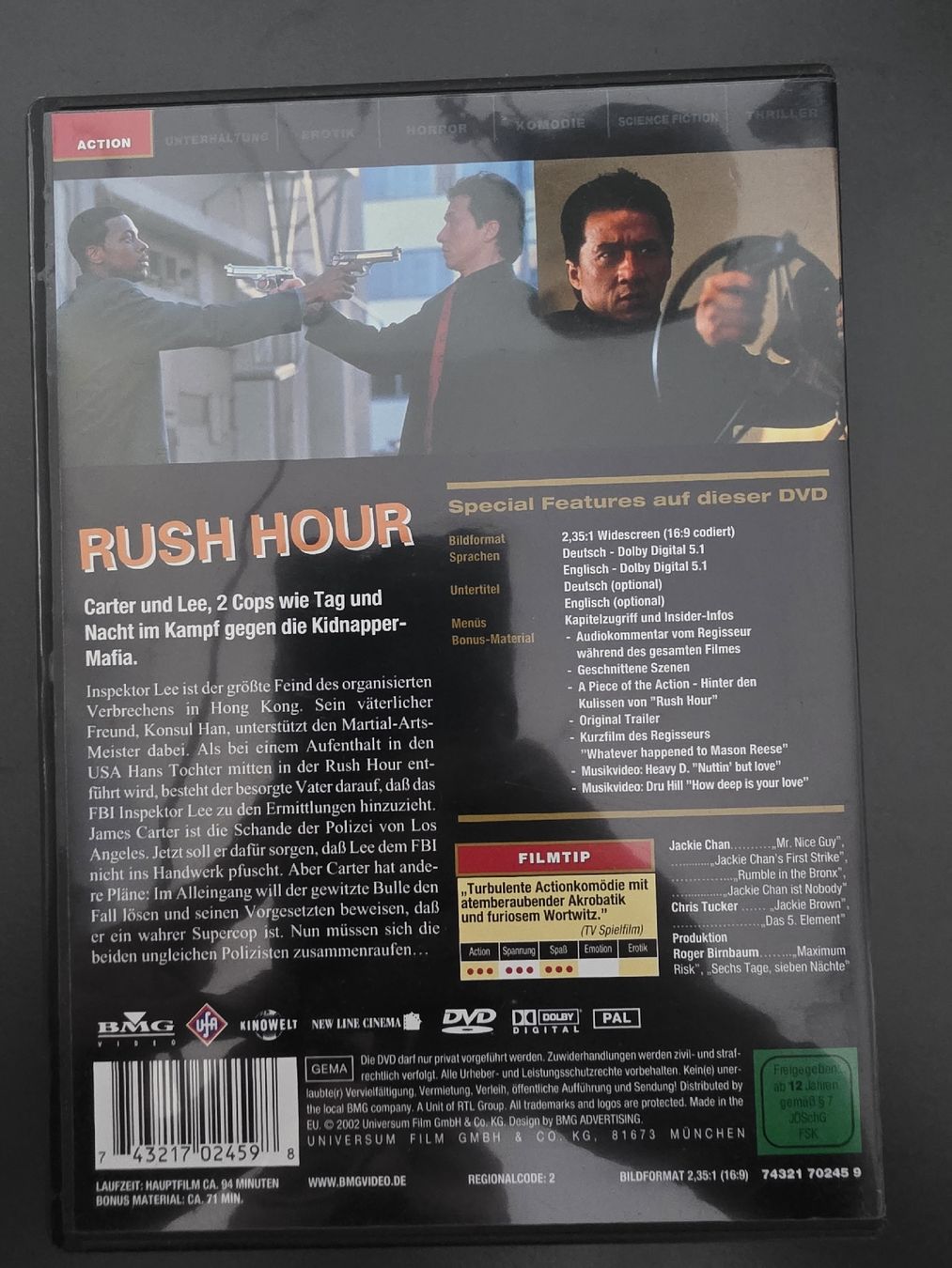 Tutti i DVDs: Rush Hour – Usato da Zürich venduto da P-editon 1