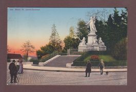 BASEL - St. Jakobsdenkmal - Leute - 1918