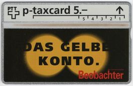 Beobachter - ungebrauchte Kunden Taxcard