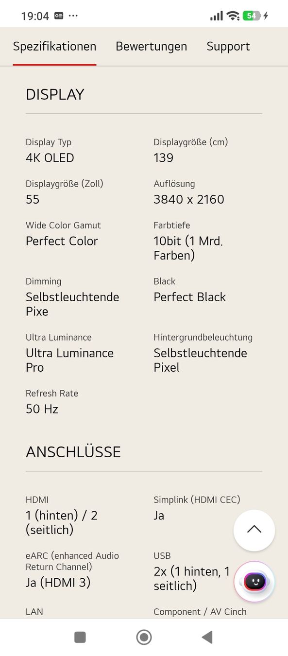 LG Televisori: LG OLED TV 55" / 139 cm – Nuovo (secondo la descrizione) da Kreuzlingen venduto da matze011 4