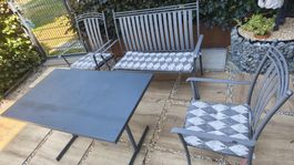 Garten Metall 4er Set inkl Tish Schaffner Switzerland 