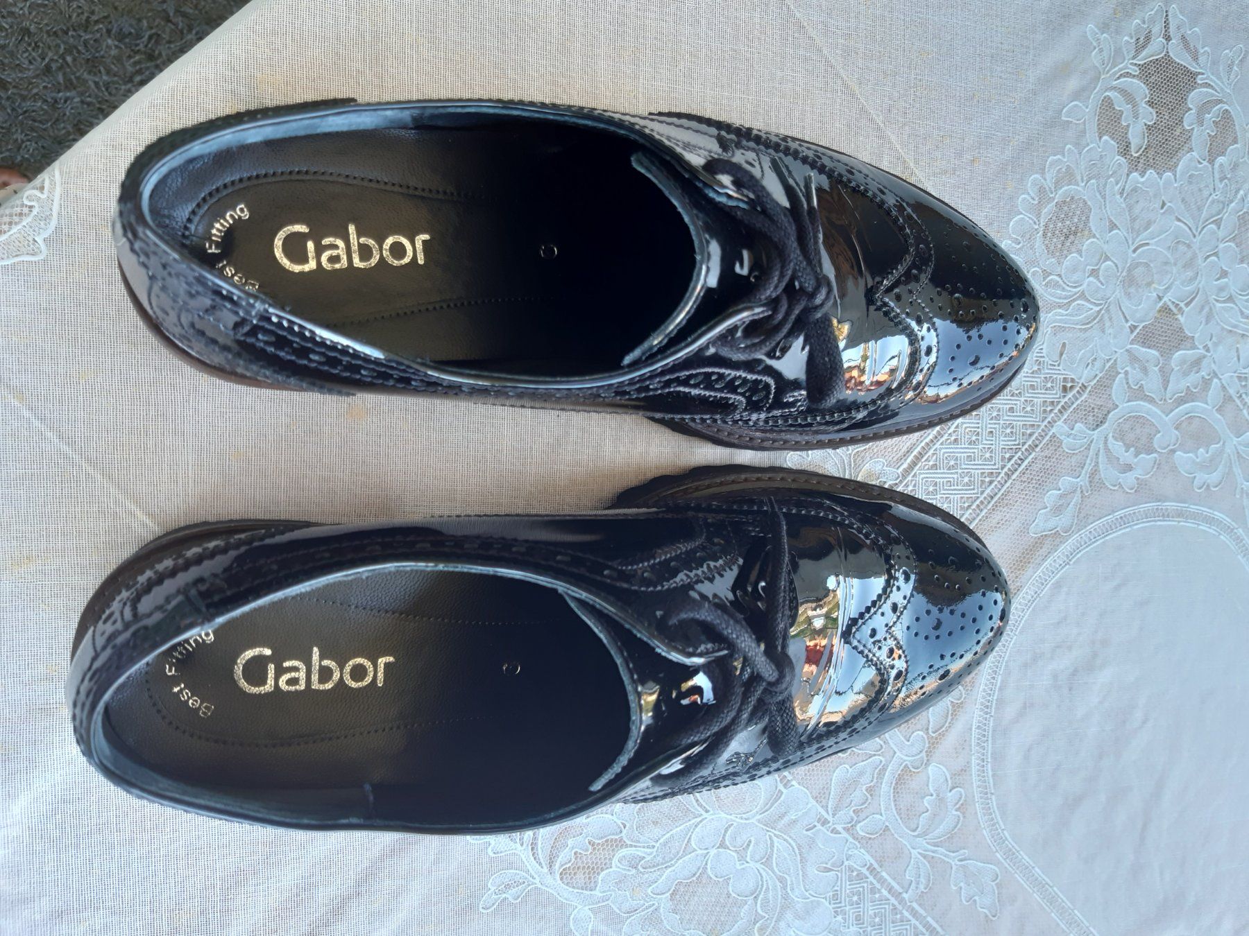 Gabor Scarpe da donna: Leder Lackschuhe, neu – Nuovo (secondo la descrizione) da St. Gallen venduto da Potala62