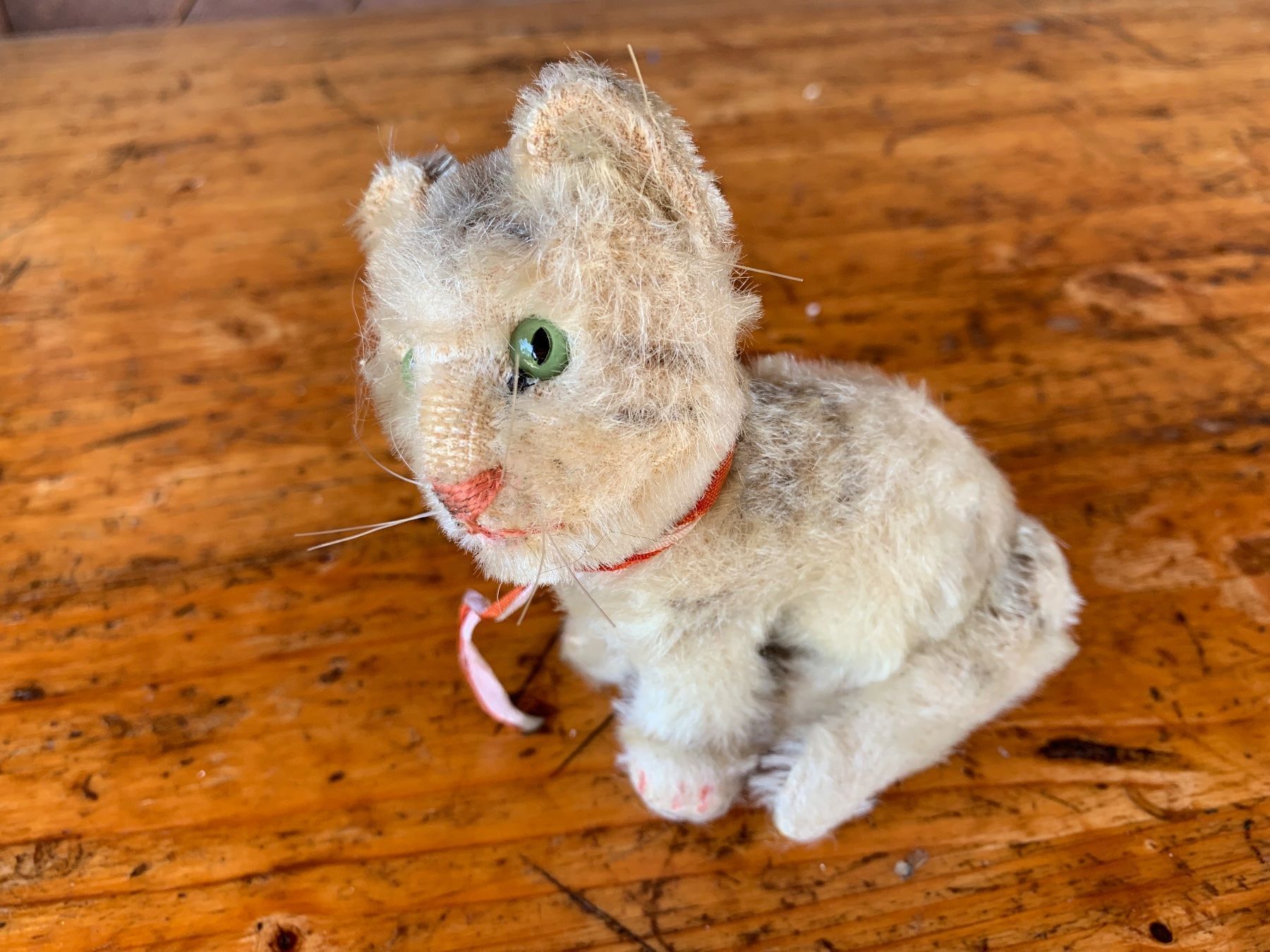 Steiff Spielzeuge: seltene antike herzige Steiff Katze – Gebraucht aus Feldbach von Olive1 4