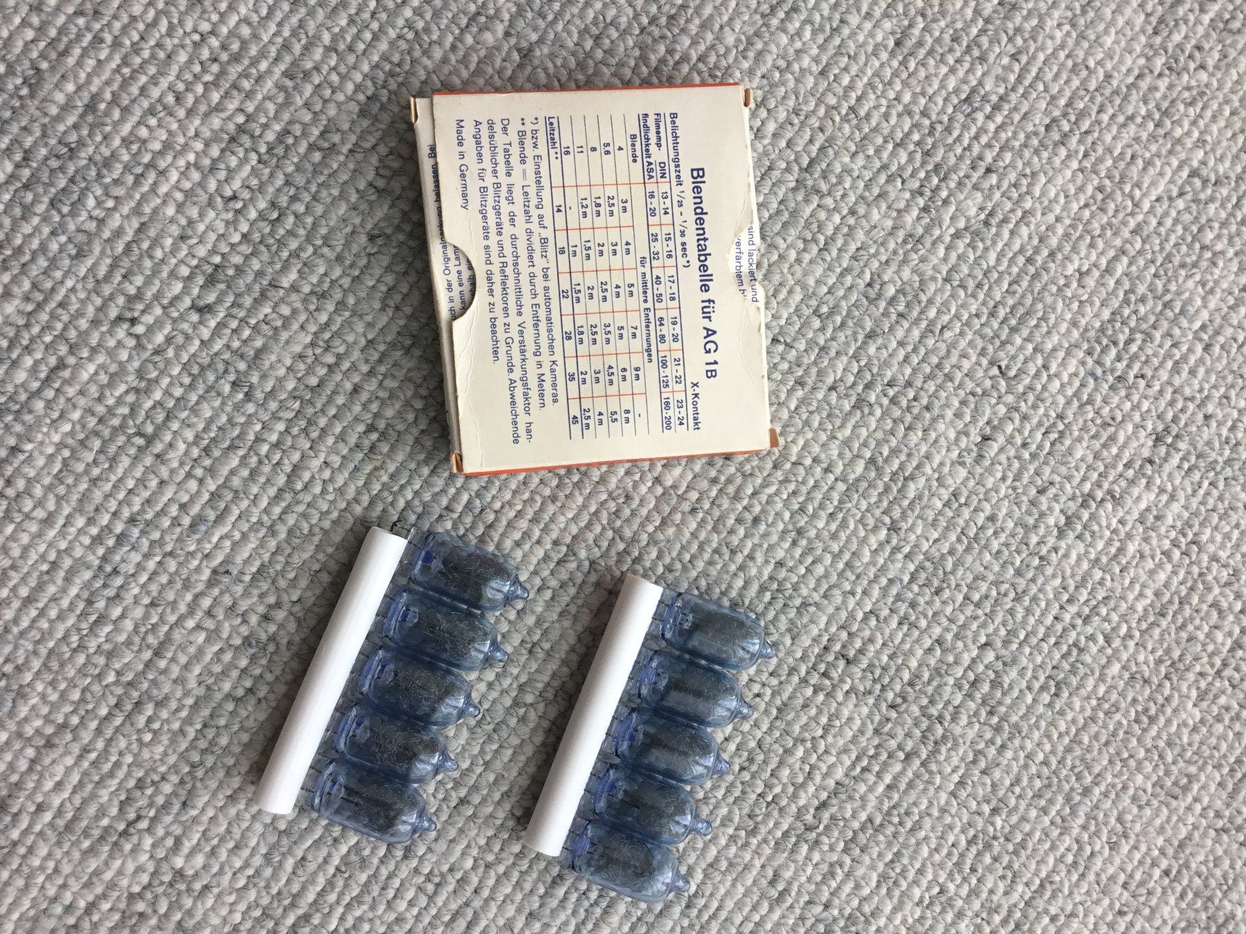Osram Flash: Osram Vacublitz AG 1B – Usato da Uster venduto da htm1 1