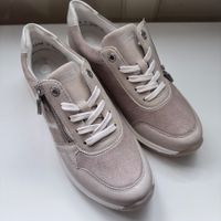 Remonte soft Damen Sneaker, Gr. 38, Beige - ungetragen!