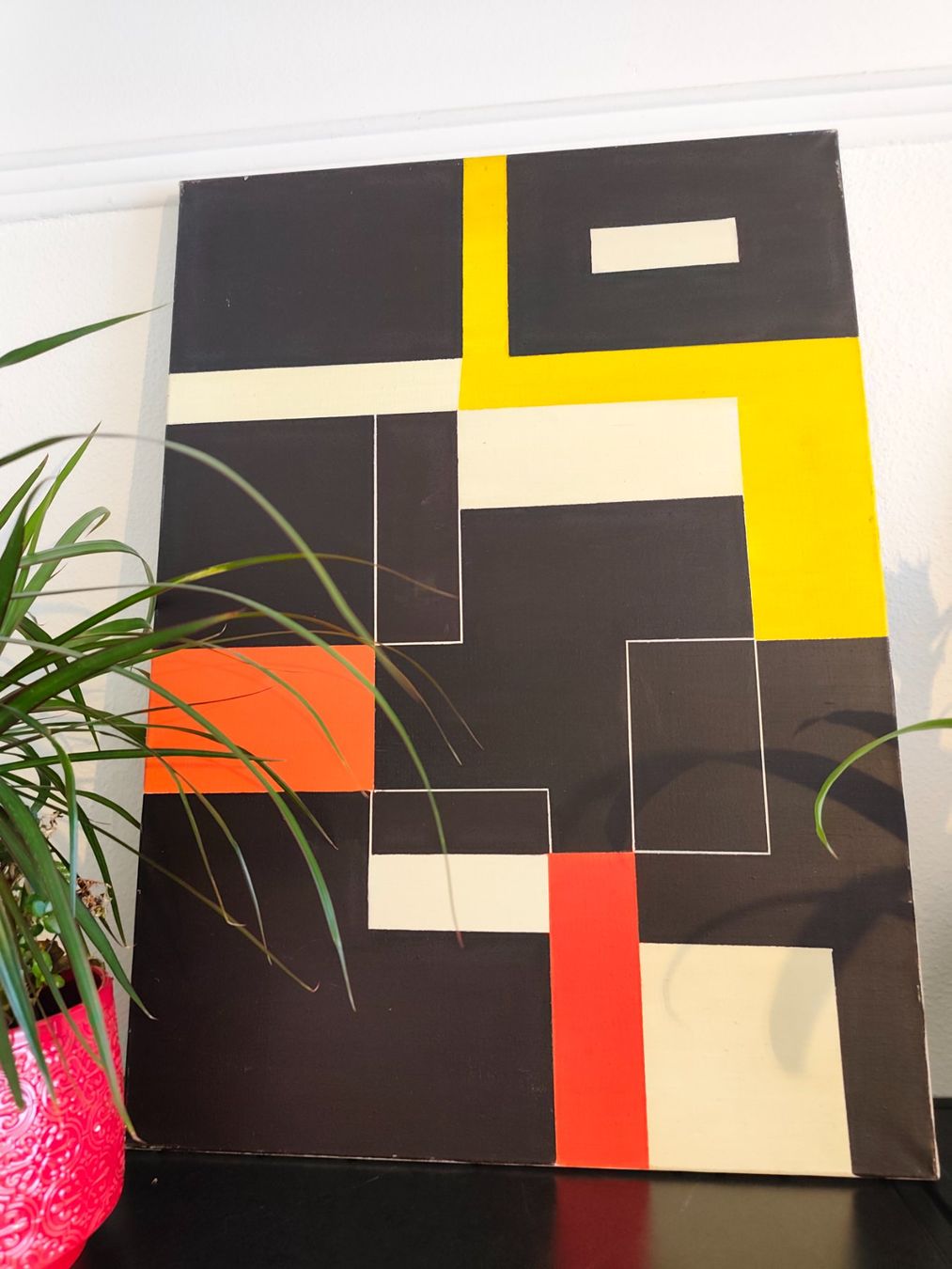 Gemälde: Peinture sur toile design – Gebraucht aus Montreux von LeVintage33 1