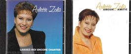 Arlette Zola 2 CD's - Laissez-moi encore chanter & Amour..