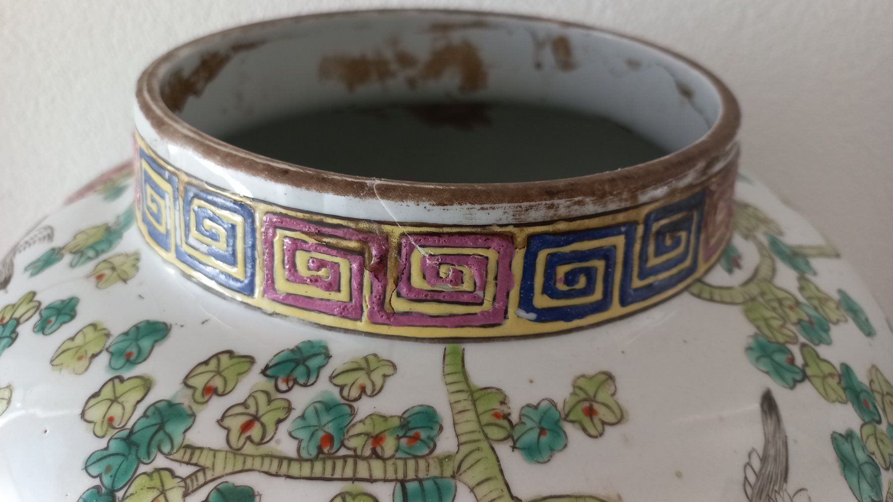 Vasi & Recipienti: China antikes Gefäss mit Deckel, Phönixmuster, gross – Usato da Bévilard venduto da Orscha 6