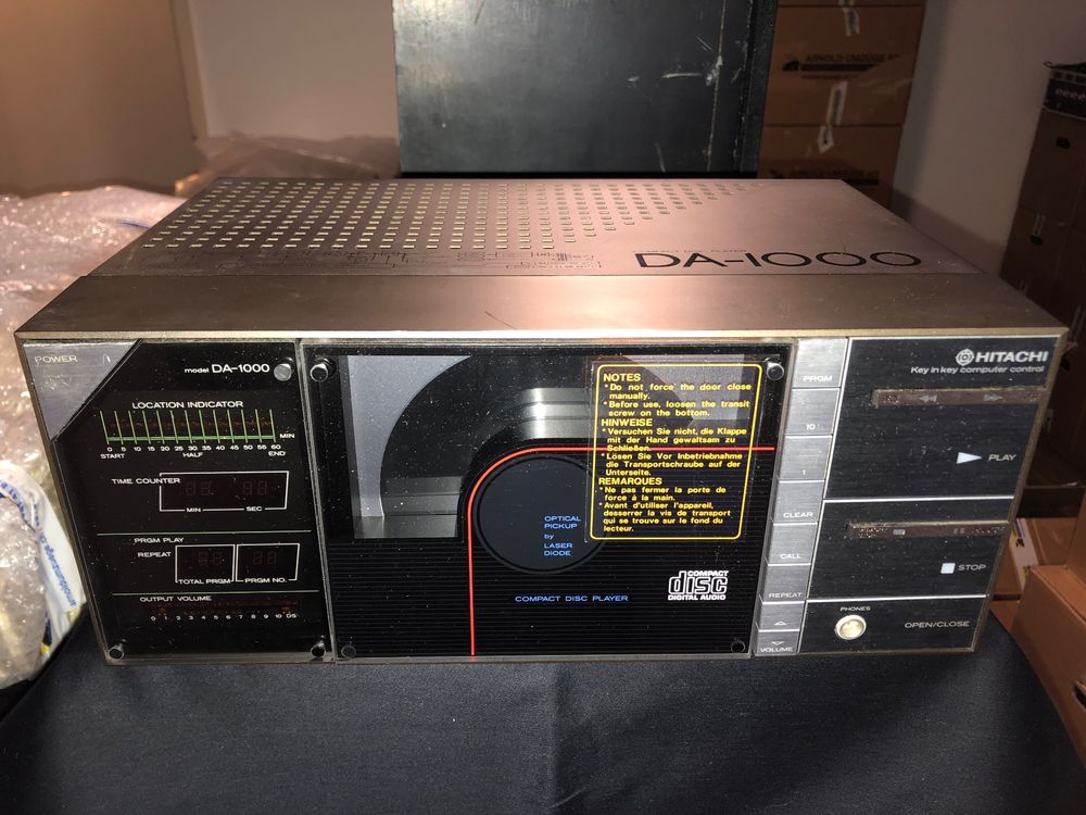 Hitachi DA1000 CDPlayer Kaufen auf Ricardo