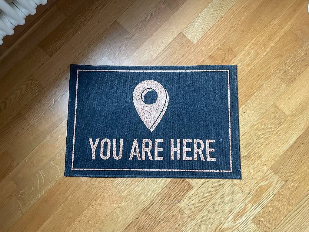 Tapis: Dünne Fussmatte flach – D'occasion à Dübendorf par rocki07