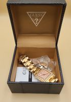 Roségold GUESS Armbanduhr Mit Steinen