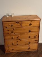 Kommode aus Holz mit 6 Schubladen