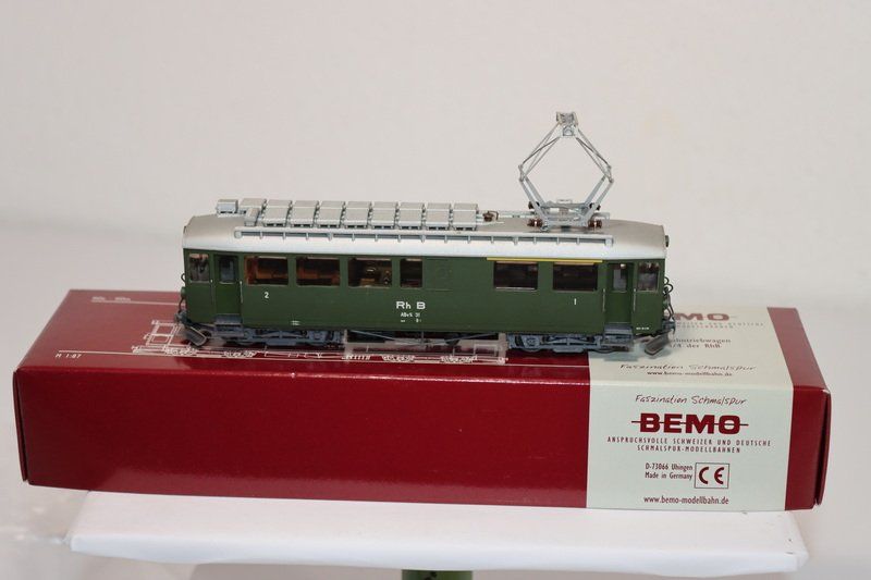 Bemo Modelleisenbahnen: Bemo RhB ABe 4/4 31 ( 423 ) – Gebraucht aus Kerzers von Winu64 1