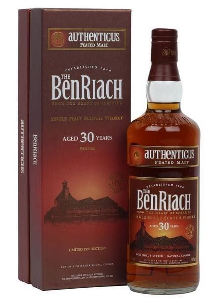 Benriach Bevande alcoliche: Benriach Authenticus Peated 30 yrs Batch – Nuovo e nell'imballaggio originale da Deitingen venduto da Delikatessengold1