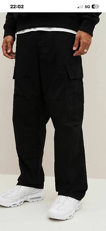 Pantaloni: Ripstop Cargohose Schwarz – Nuovo (secondo la descrizione) da Wettingen venduto da Bearthli 2