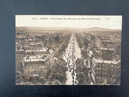 AK  1933 Paris Av. Bois de Boulogne   (G477)