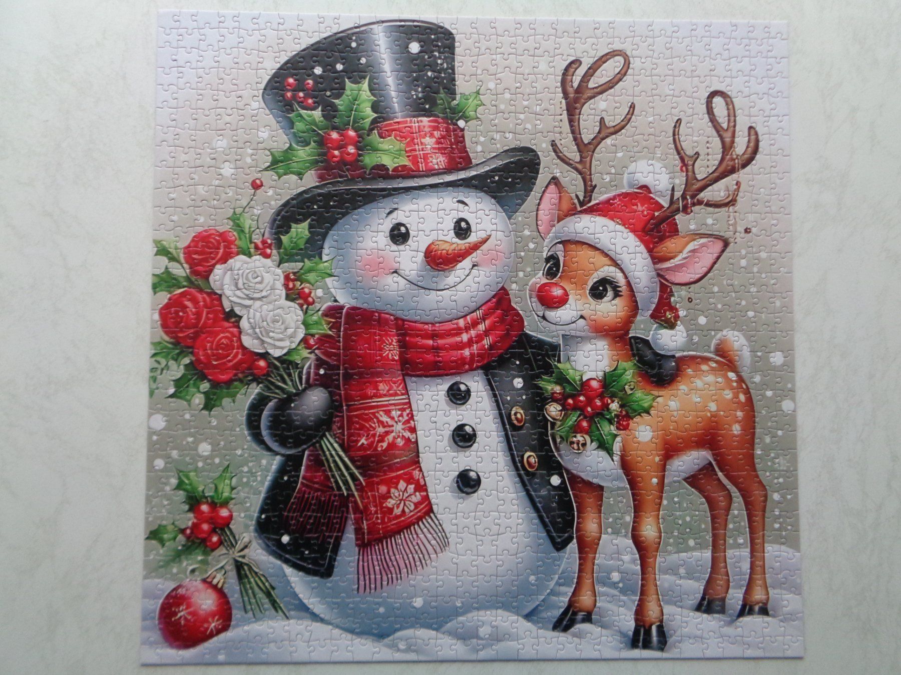 Puzzles: Puzzle 1000 Teile Schneemann – Gebraucht aus Dietikon von chroetli77 1