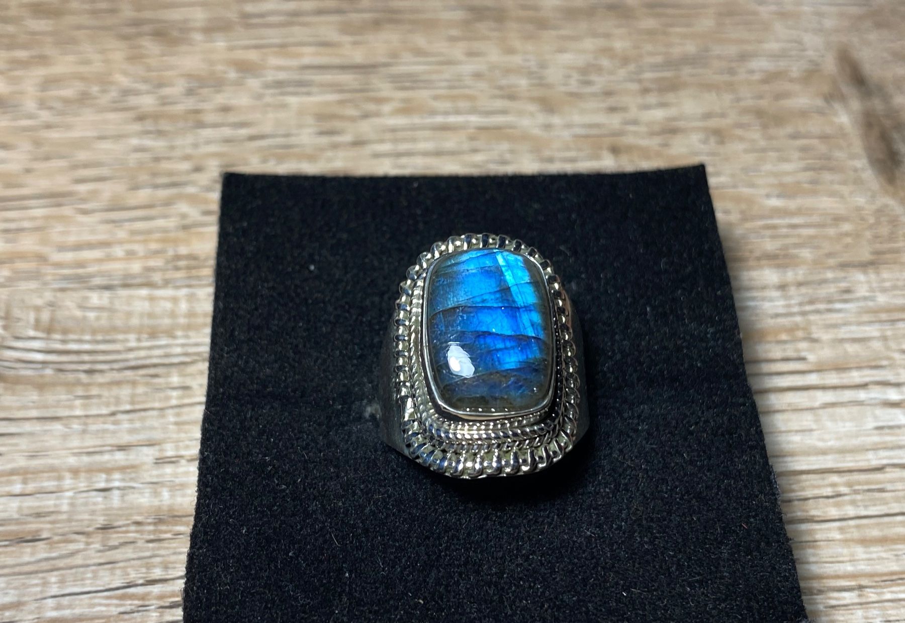 Anelli: Orientalischer Silber 925 Ring mit natürlichem Labradorit – Nuovo e nell'imballaggio originale da Laax venduto da Kiki_Kingdom3 5